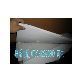 厂家直销 进口胶片 白色胶片 白色PVC胶片 白色PVC板塑料材料批发图3
