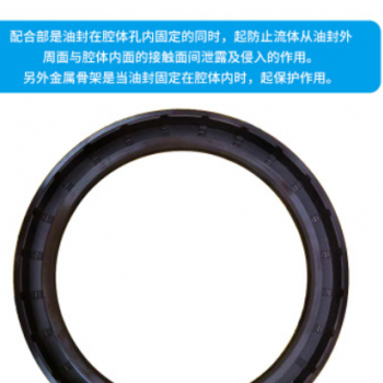 现货螺纹骨架油封 丁腈骨架油封 轴承密封 TCTG骨架油封 工厂直供图2