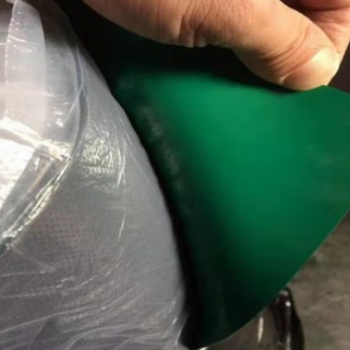 F济南定制绿色黑色双色复合橡胶板 抗静电防滑橡胶地垫 耐磨橡胶