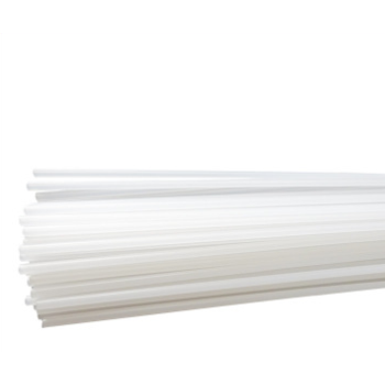 PP管 白色塑料条异型材 农业大棚长度支撑条胶条可定制