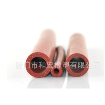 双层加线硅胶编织胶管 内径10mm耐高温编织硅橡胶管
