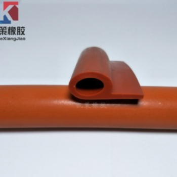 耐高温硅胶9字密封条　P型条 烤箱 蒸箱 密封条 橡胶条 皮条定做图2