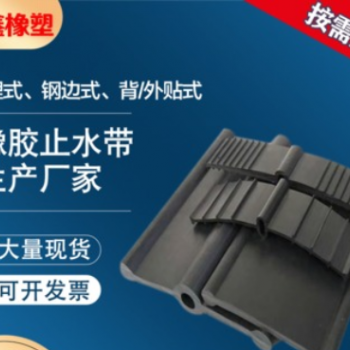 筑鑫定制 中埋式橡胶止水带 水利工程可卸式钢边橡胶止水带 批发图2