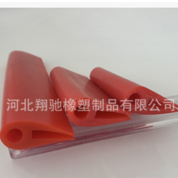 厂家直销耐高温硅胶密封胶条 异形密封条机械设备硅胶条图2