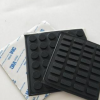 黑色硅胶垫 自粘网纹脚垫 透明硅胶垫 防滑垫半球型胶垫定制