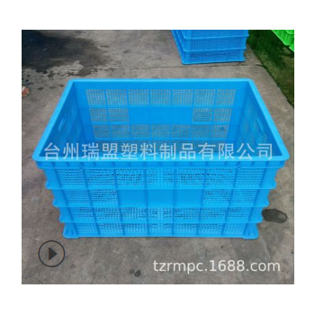 厂价直销周转筐 塑料超大一米筐 带万向轮服装筐快递中转熟料胶框图3