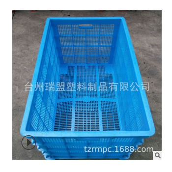 厂价直销周转筐 塑料超大一米筐 带万向轮服装筐快递中转熟料胶框图2