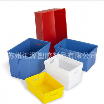 厂家热卖PP中空板周转箱 防静电中空板周转箱 包角包边规格可定制图3