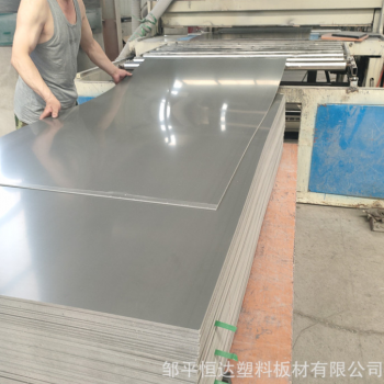灰色pvc板 热成型聚氯乙烯板 风管折弯工程板图3