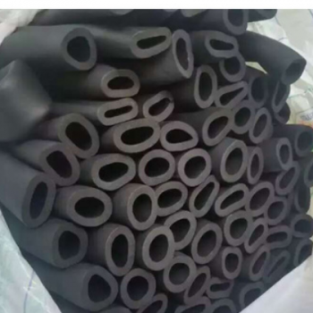 厂家销售 开口覆铝箔自粘橡塑海绵发泡管 隔热橡塑保温管壳图2