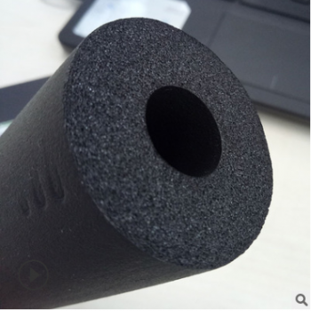 华美橡塑保温管壳 开口式铝箔自粘橡塑海绵管 b1级阻燃隔热橡塑管