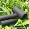 黑色橡塑管b1级阻燃 隔热橡塑保温管复合铝箔 空调管道橡塑管