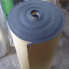 绿米黑色橡塑板b1级 铝箔防火橡塑板 管道隔热防水橡塑保温板