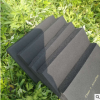 黑色阻燃橡塑保温板 b1级空调橡塑隔热板 40mm铝箔贴面橡塑板