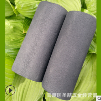 b1级阻燃橡塑管 铝箔复合空调橡塑管 管道保温隔热橡塑管壳现货图3