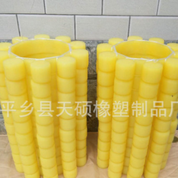 YOX600耦合器减震垫 345*210*50*12聚氨酯梅花垫 厂家专业供应！图2