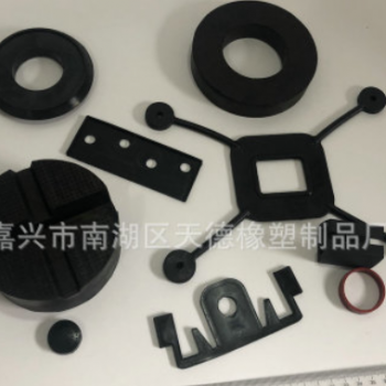 橡胶制品厂定做丁晴橡胶塞 天然橡胶产品定制 橡胶减震器千斤顶垫图2