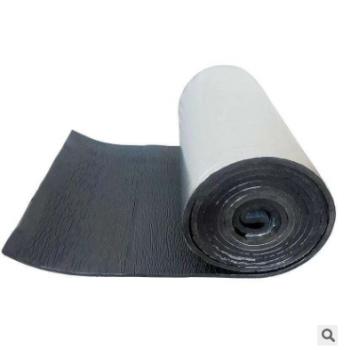 空调管道橡塑保温板 橡塑海绵保温板 黑色橡塑板 铝箔自粘橡塑板