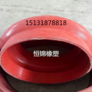 钢圈硅胶软连接 波纹硅胶软连接 黑色白色红色硅胶软连接图3