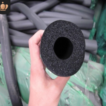 现货批发铝箔橡塑管b1级橡塑管道保温棉空调阻燃橡塑管