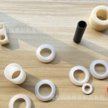 源头厂家尼龙件加工 塑料件尼龙轴套耐磨尼龙套 异形件模具注塑件图2
