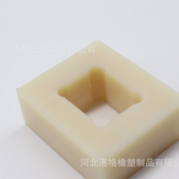 塑料件尼龙机加工塑料件注塑加工注塑塑料零件 尼龙垫块 尼龙轴套图2
