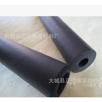 铝箔自粘橡塑管 通风设备橡塑保温管 黑色橡塑管图2