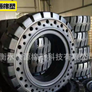 踏弗牌 28*9-15实心轮胎 载重强实心胎3吨叉车配套前轮驱动轮图2