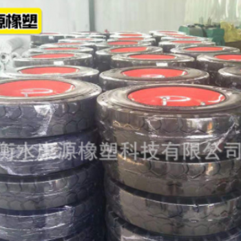 400-8型号实心轮胎 电动灰斗车实心轮胎 含钢圈 运车用轮胎图2