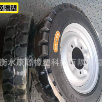 直销450-12型 橡胶实心轮胎 升降机械电动三轮平板车用轮胎厂家图2