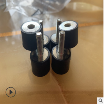 厂家加工定做橡胶减震器 圆形橡胶缓震件 空调外机减震垫量大优惠图3