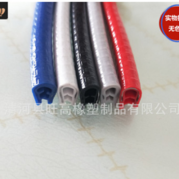 汽车车门防撞条通用免粘贴防蹭刮擦磕碰开门边保护胶条改装饰用品图2