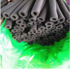 高密度吸音橡塑管套 阻燃空调橡塑管黑色耐高温b1级橡塑保温管壳