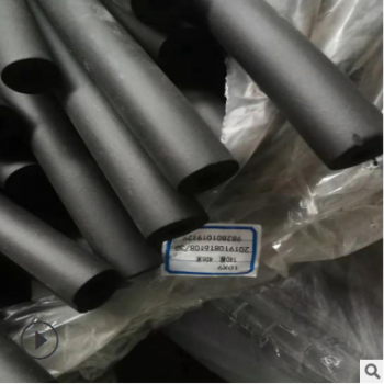 开口橡塑保温管 复合铝箔贴面管道降噪橡塑管 3公分厚橡塑吸音管