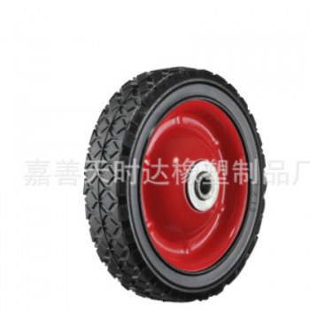 加工定制 702RIB 5寸抛光机橡胶轮 实心橡胶轮 橡塑橡胶轮图2