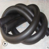 空调橡塑保温管套 b1级黑色橡塑海绵发泡管 铝箔复合橡塑管壳