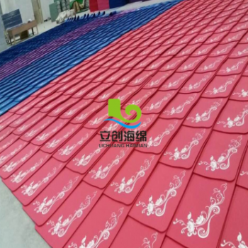 订制生产 NBR瑜伽垫片材 彩色NBR橡塑发泡卷材 高阻燃CR橡胶海绵