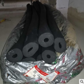 销售橡塑保温管 复合铝箔贴面管道降噪橡塑管 橡塑吸音管图3