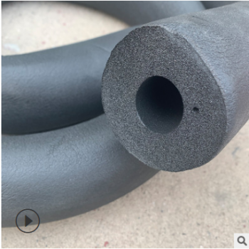 b1级阻燃橡塑管 吸音隔热橡塑海绵管 空调管道保温闭孔橡塑管壳