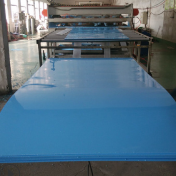 PVC硬塑料板PVC水箱板PVC原料板灰板厂家直销山东河北蓝色pvc板