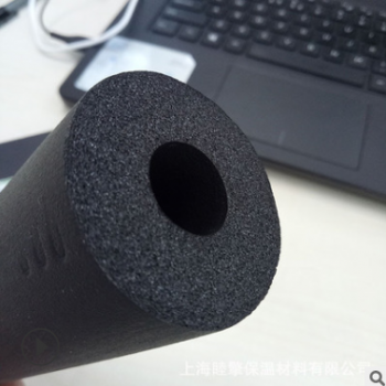 W橡塑管 华美b1级阻燃橡塑保温管 20mm复合铝箔贴面橡塑海绵管壳图2