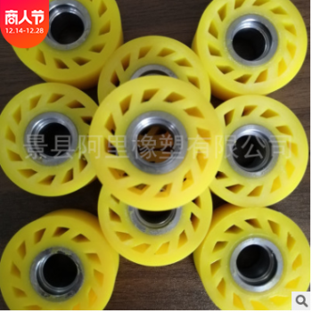供应纸箱厂配件聚氨酯太阳轮 轴承用太阳轮 金属内芯送纸太阳轮图3