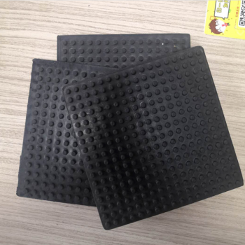 防滑橡胶块 机械工业设备配套橡胶块 方形弹性橡胶减震块定制图3