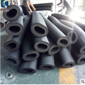 b1级阻燃保温空调橡塑管 绿米橡塑海绵发泡管壳价格 铝箔橡塑管