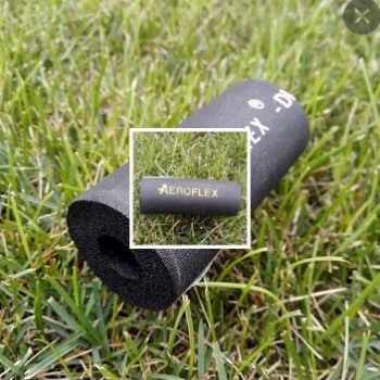 销售亚罗弗铝箔橡塑管 管道防滑橡塑保温管 隔热橡塑管壳