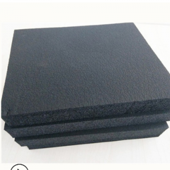 B橡塑保温板B1级难燃黑色不干胶橡塑棉可带背胶橡塑板