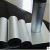 橡塑保温管橡塑管B2级B1级压花铝箔中间无接缝铝箔橡塑海绵保温管