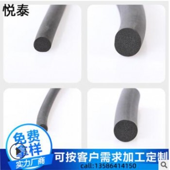 厂家直销供应密封条 绝缘环保硅胶圆形密封条 支持定制量大从优图2