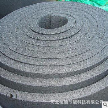 厂家生产 橡塑海绵板 黑色空调橡塑板 黑色背胶铝箔橡塑发泡板图3