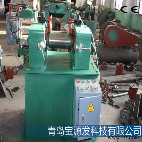 青岛宝源发橡胶机械实验室炼胶机 立式小型电加热式开放式炼胶机图2